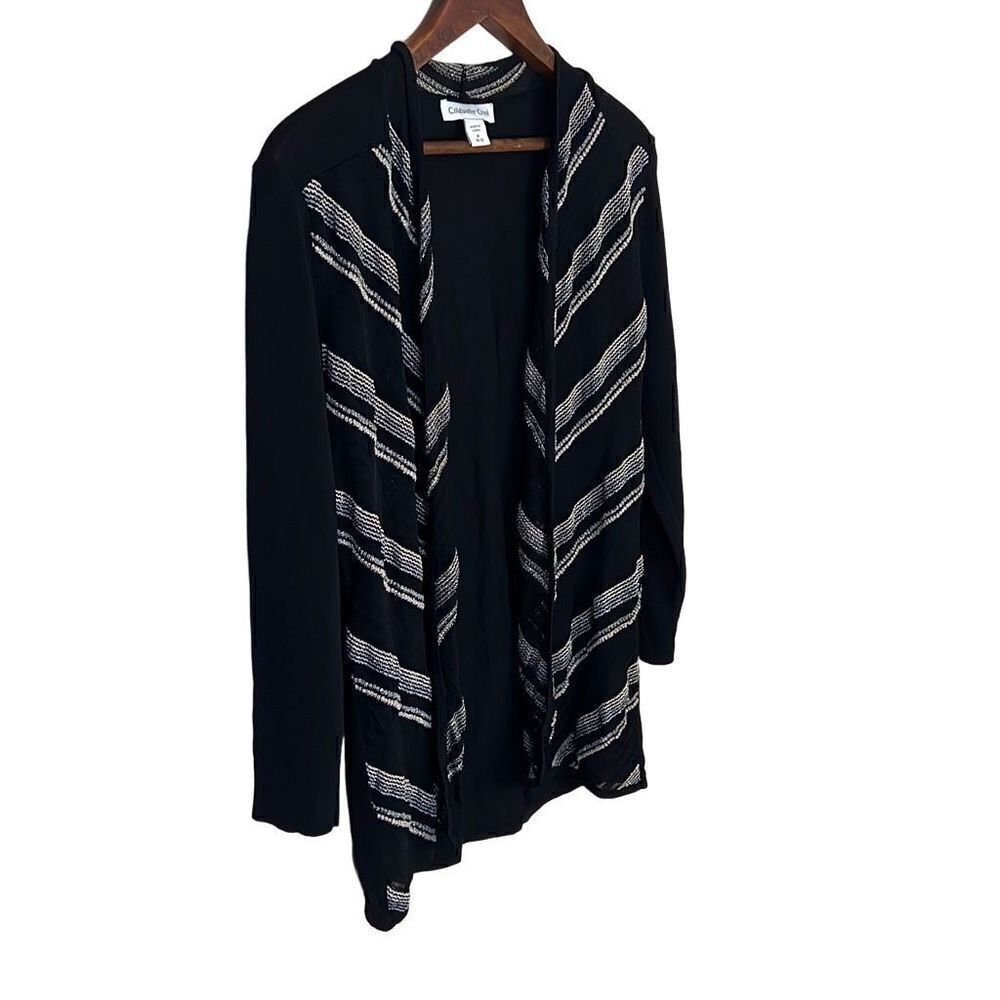 Coldwater Creek Lightweight Open Front Cardigan - Picture 3 of 9
